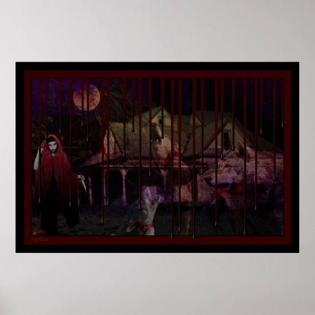 Poster A Vingança do Vermelho (Frente)