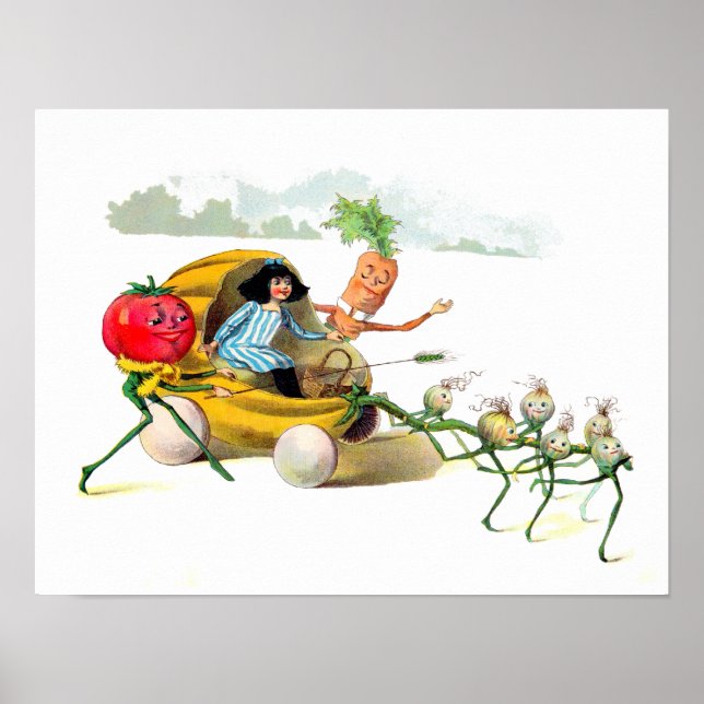 Poster A Vingança dos Vege-Homens (Frente)