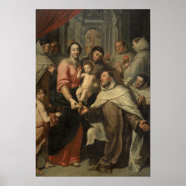 Pôster A Virgem das Carmelitas (Frente)