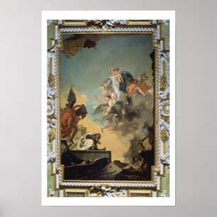 Pôster A Virgem de Carmel dando a espátula à Bela