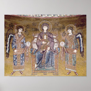 Pôster A Virgem e a Criança