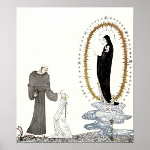 Poster A Virgem Maria retorna os bebês da rainha nova