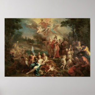 Poster A visão de Aeneas nos campos Elysian