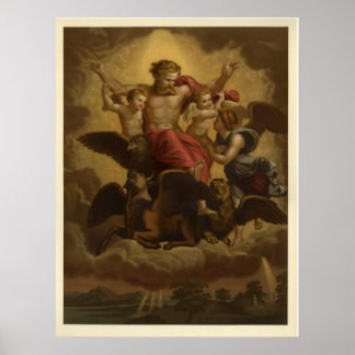 Poster A visão do profeta Ezekiel