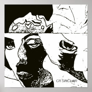 Poster A VISÃO II pelo CR SINCLAIR