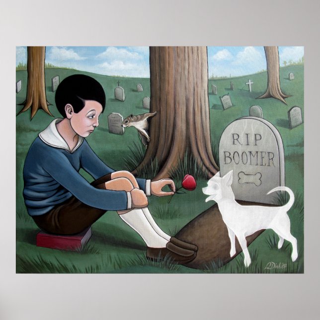 Pôster A visita (Frente)