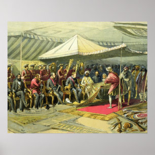 Pôster A visita de regresso do vice-rei ao marajá o