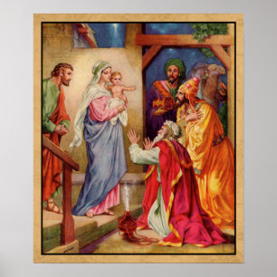 Pôster A visita dos Sábio-Homens