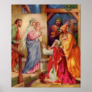 Pôster A visita dos sábios