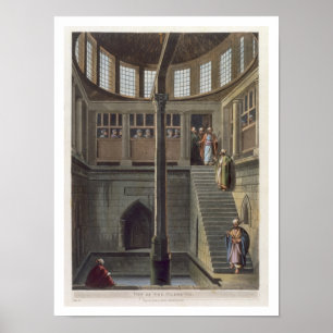Poster A vista do Nilometer, chapeia 2 'das vistas de