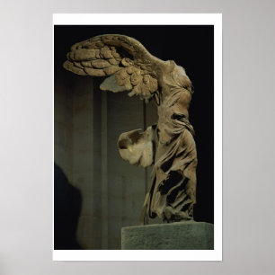 Poster A vitória de Samothrace (mármore de Parian) (vej