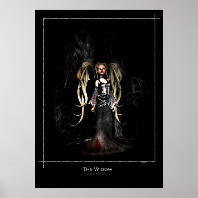 Poster A Viúva (Frente)