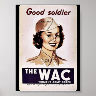 Poster A Wac Womens Army Corps