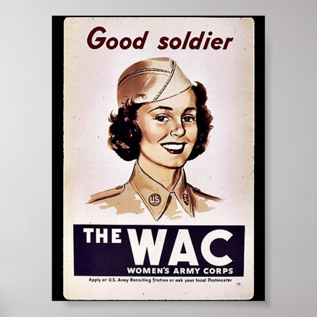 Poster A Wac Womens Army Corps (Frente)