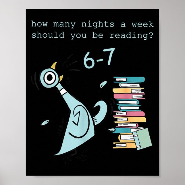 Poster A Week Should You Be Reading 67 Teacher  (Frente)