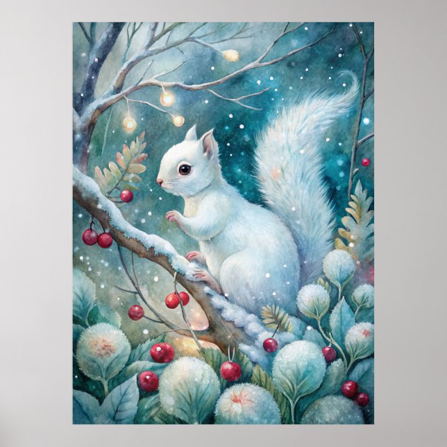 Poster A White Squirrel (Frente)