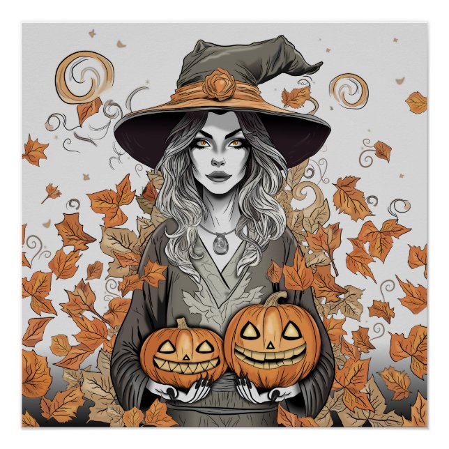 Pôster A witch's love (Frente)