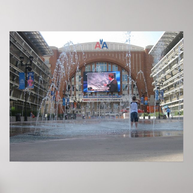 Pôster AA Center Dallas (Frente)