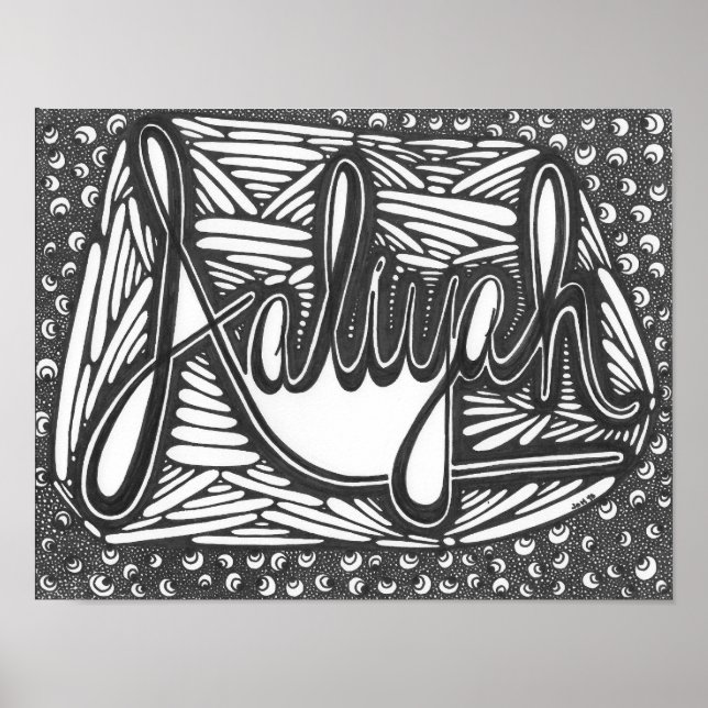 Poster Aaliyah (Frente)