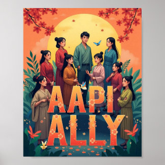 POSTER AAPI ALLY