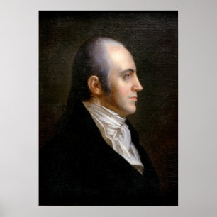Poster Aaron Burr Retrait