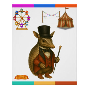 Pôster Aaron, domador de aardvark
