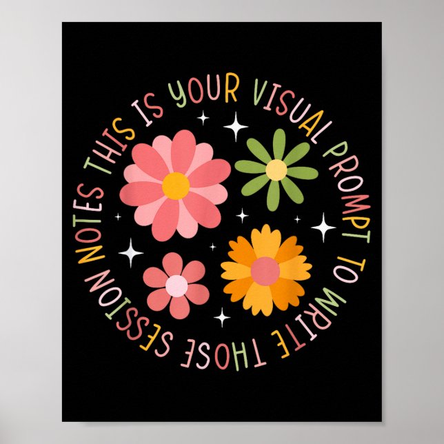 Poster Aba Therapist Aba Therapy Applied Behavior Analysi (Frente)