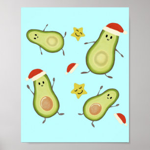 Poster Abacates & Natal
