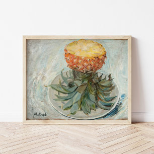 Poster Abacaxi numa Prata   Tadeusz Makowski