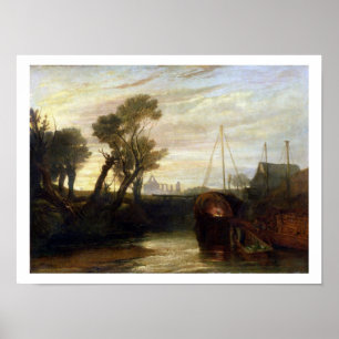 Poster Abadia de Newark, 1807 (óleo em canvas)