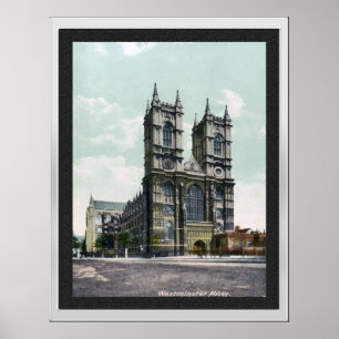 Pôster Abadia de Westminster 1900's