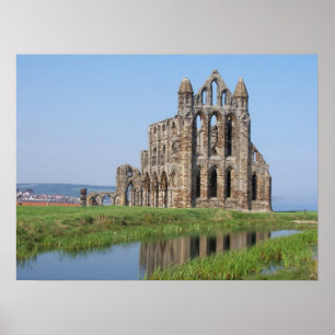 Poster Abadia North Yorkshire de Whitby