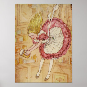 Poster Abaixando o buraco do coelho