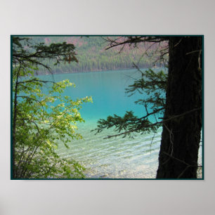 Pôster Abaixe o lago Kintla