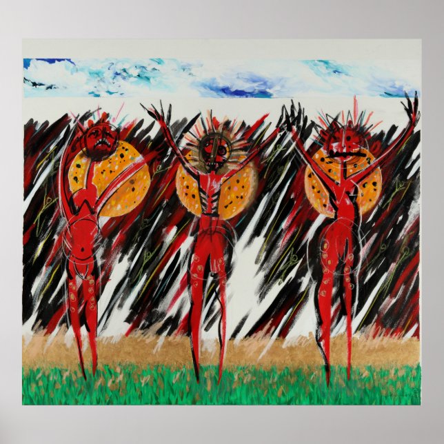 Pôster Abaixo (Frente)