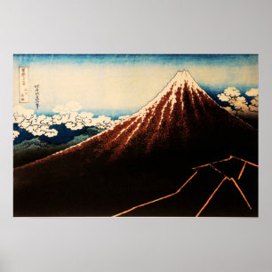 Poster Abaixo da Cúpula de Arte Japonesa