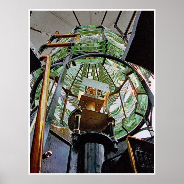 Poster Abaixo da lente de Fresnel (Frente)