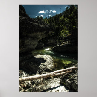 Poster Abaixo das cataratas