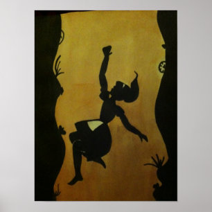 Poster Abaixo do furo de coelho