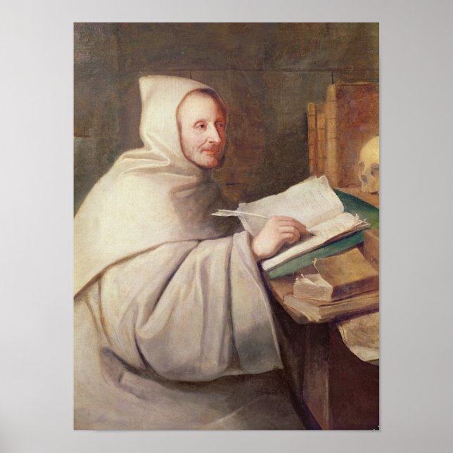 Pôster Abbot Armand-Jean le Bouthillier de Rance (Frente)