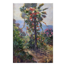Pôster Abbott Fuller Graves Flores em Palmeira