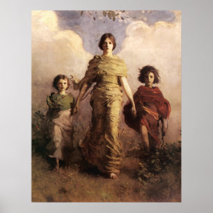 Pôster Abbott Handerson Thayer o Virgin