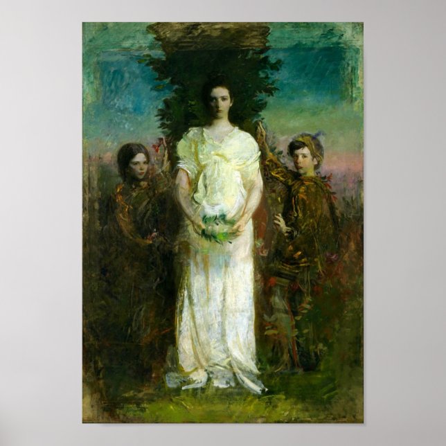 Pôster Abbott Thayer's Children (Frente)
