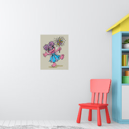 Poster Abby Cadabby Retro Art