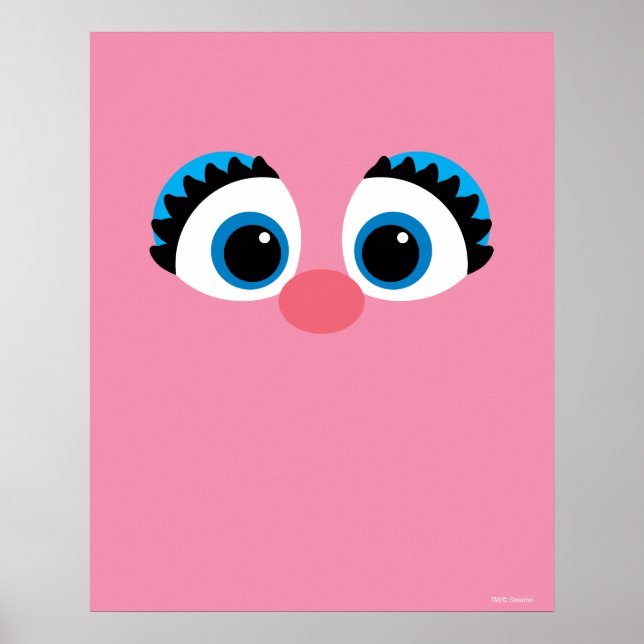 Poster Abby Cadabby Rosto Grande (Frente)