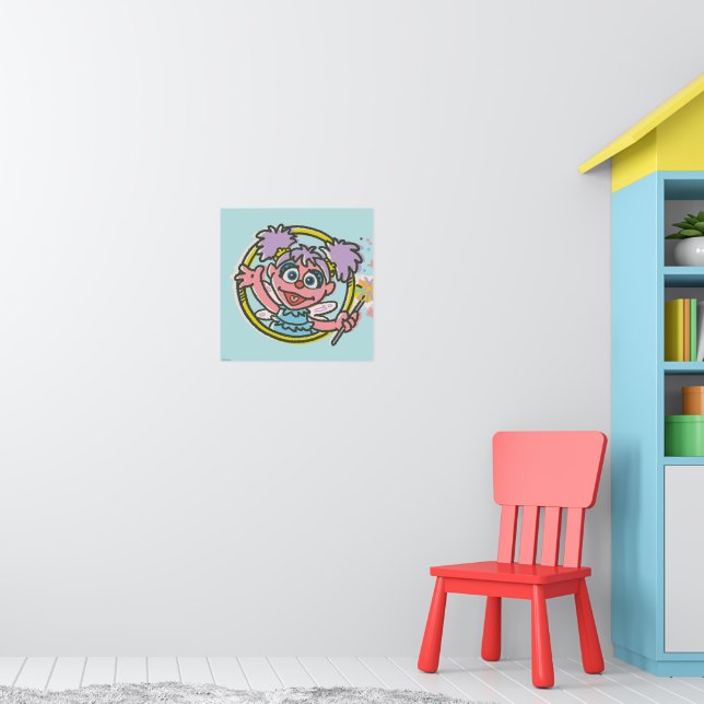 Poster Abby Cadabby Vintage (Berçário 1)