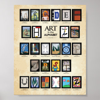POSTER ABC: Arte no Alfabeto