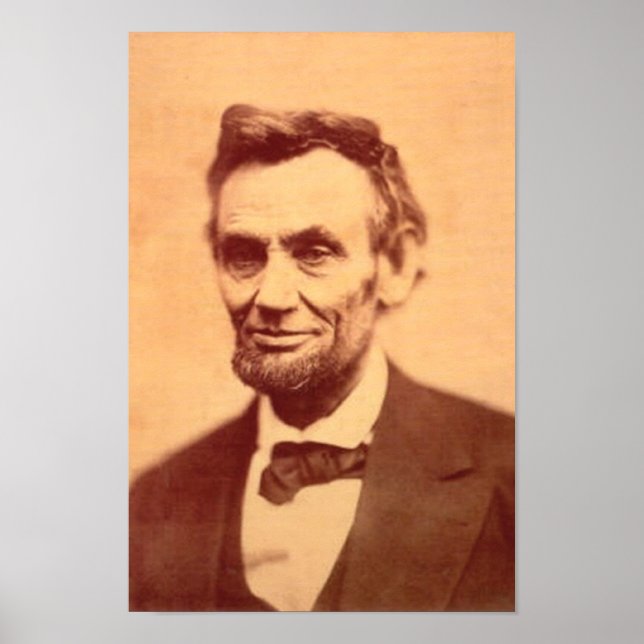 Poster Abe Lincoln (Frente)