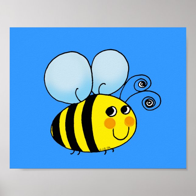 Poster Abelha abelhão (Frente)