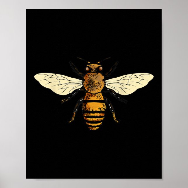 Poster Abelhas, Abelhas, Abelhas, Proteção Ambiental (Frente)